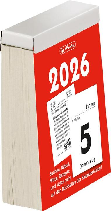 Produktbild Herlitz Abreisskalender Grösse 5 2026