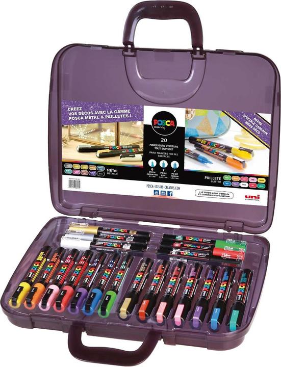 Immagine prodotto Uni-ball Caso di pittura (Multicolore, 20 x)