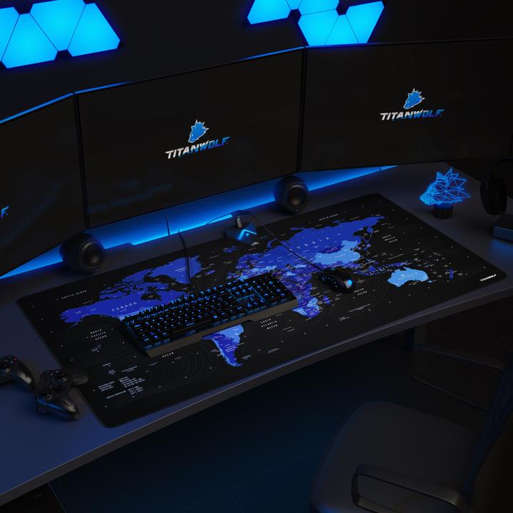 Actual product image Titanwolf Gaming Mouse Pad, XXXL Speed Gaming Mouse Pad Mouse Pad 1200 x 600 mm (3XL)