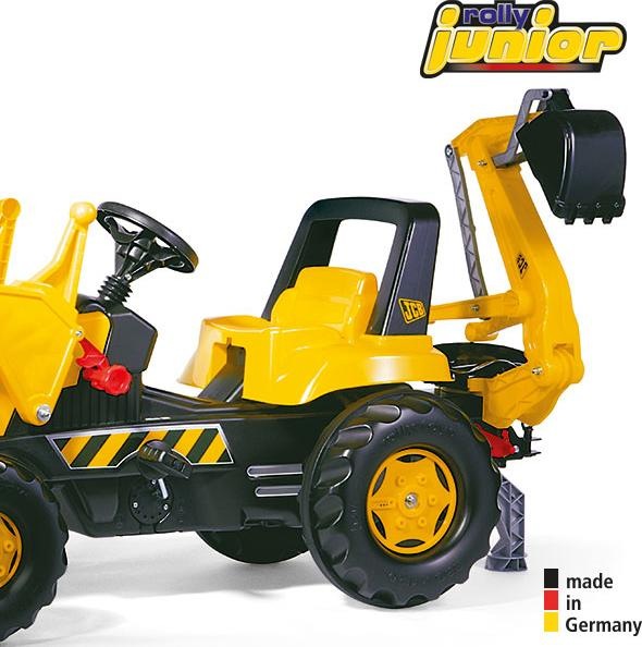 Image du produit Rolly Toys Chargeuse-pelleteuse JCB Trac avec chargeur frontal et pelleteuse