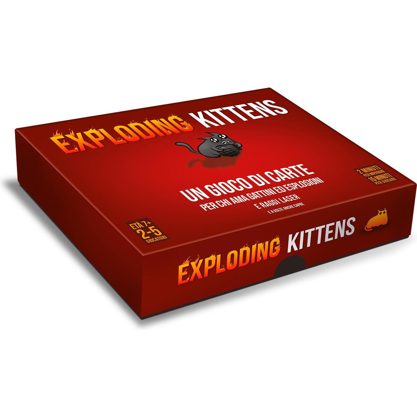 Asmodée Exploding Kittens (Italienisch)
