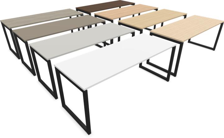Actual product image Narbutas Nova O desk (180 x 70 x 74 cm)