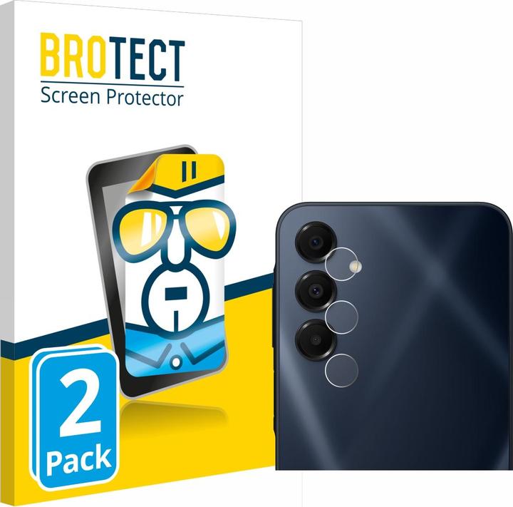 BROTECT Schutzfolie Displayschutz Displayschutzfolie Folie Klar Transparent (2 Stk., Samsung Galaxy A16)