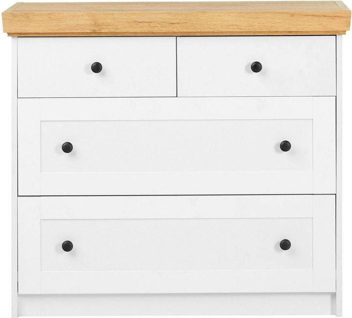 Produktbild Homestyle4u Kommode Sideboard (92.50 x 41.80 x 82 cm)