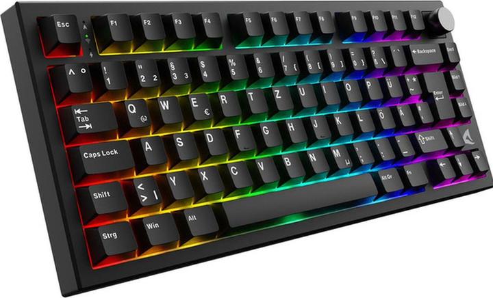 Sharkoon SKILLER SGK55W (schwarz, DE-Layout, Linear) (DE, Bedraad, Draadloze)