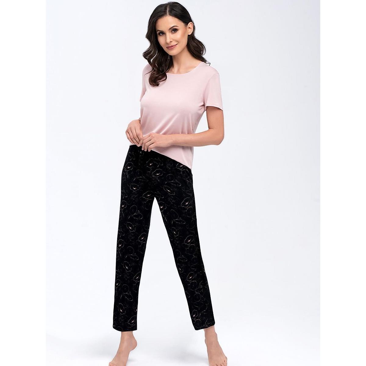 Babella, Damen, Pyjama, Pyjama, Beige, (XL)