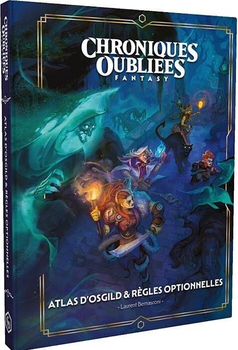 Actual product image Black Book Chroniques Oubliées Fantasy - Atlas d'Osgild et règles optionnelles (French)