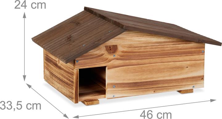 Actual product image Relaxdays Igelhaus