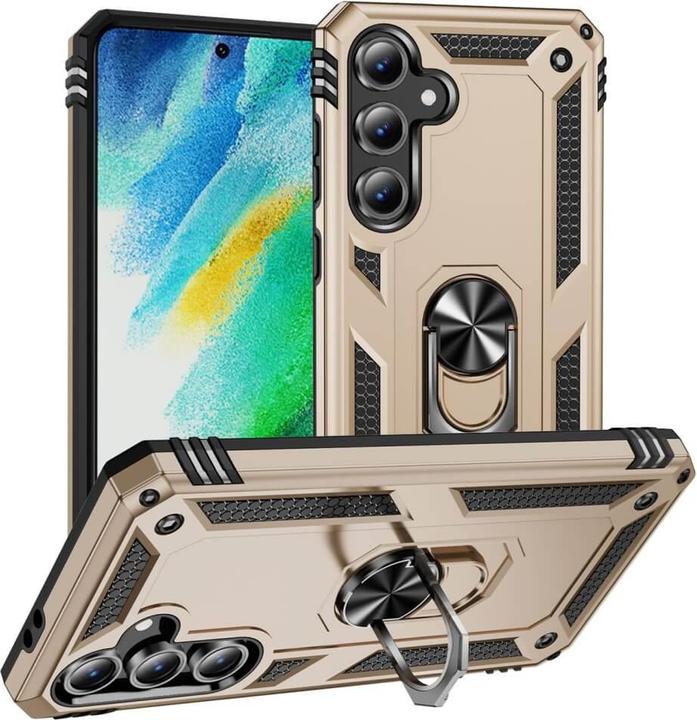 Actual product image Cover-Discount FE - Robust back cover with kickstand (Samsung Galaxy S24 FE)