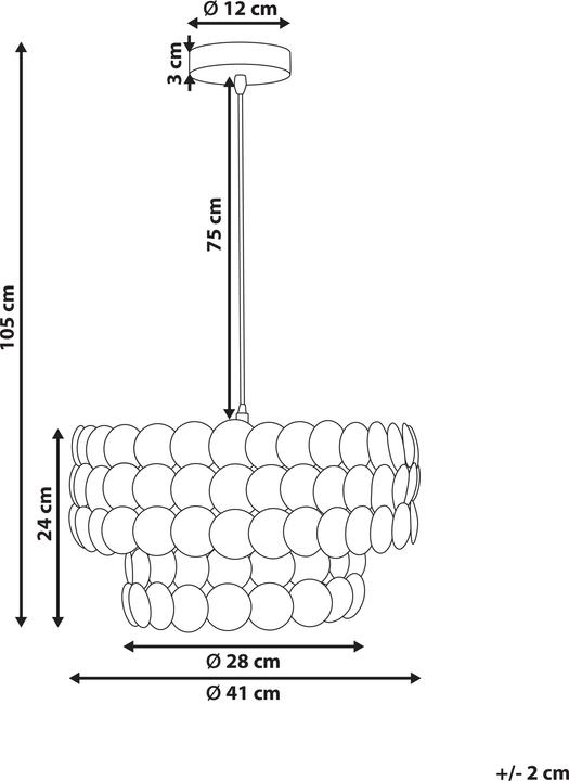 Produktbild Beliani Kotmale (41 cm)