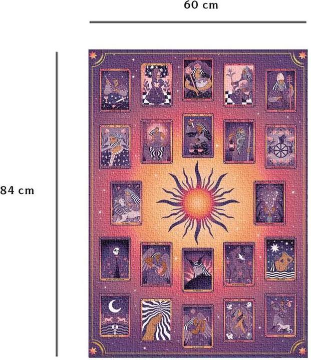 Image du produit Nathan Puzzle 1500 p - Tarot et divination (1500 pièces)