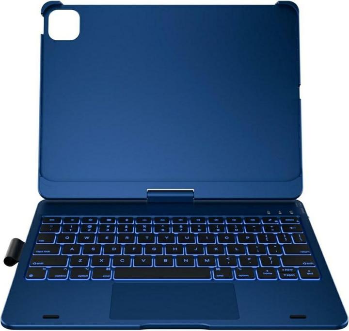 Actual product image Typecase Case Flexbook Touch with keyboard for iPad Air 11" 2024/2025 pacific blue (Eng. Int., Apple iPad Air 11 2024, Apple iPad Air 11 2025, Apple iPad Air 11 2026)