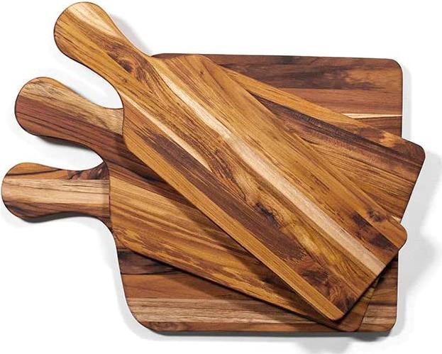 Produktbild TeakHaus Teak Schneide- und Servierbrett "Paddel"