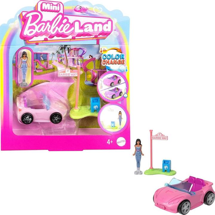 Actual product image Barbie Mini BarbieLand Puppe und Cabrio