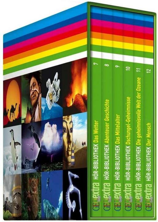 Actual product image GEOlino Editions Box II (Tanja Geke, Martin Nusch, Wigald Boning, Maximiliane Häcke, Tobias Brodowy, Norman Matt, Irina Scholz, Reinhard Schulat-Rademacher, Teddy Schultze, German)