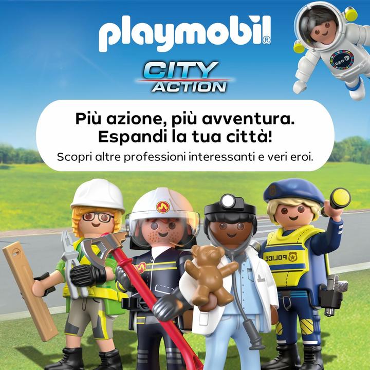 Produktbild Playmobil 71875 Verfolgungsjagd mit Polizei Pick-Up (71875, Playmobil Action Heroes)
