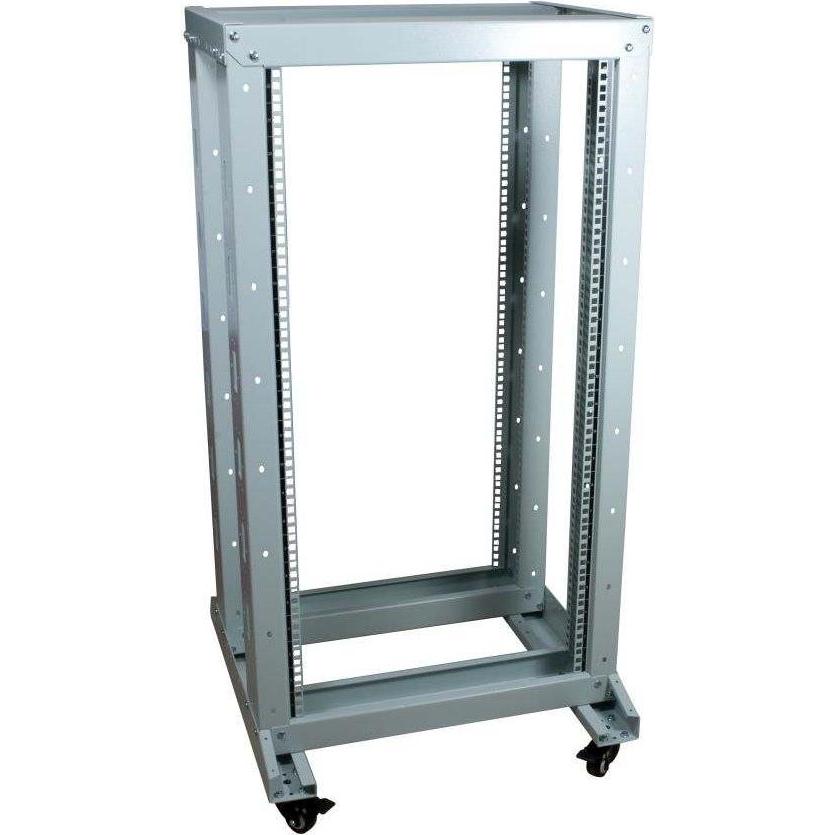 Thumbnail - Allnet 19"Grundgestell 12HE B600/T1000mm Lichtgrau SRB-Serie (12 HE, 19 Zoll Rack), Serverschrank, Grau