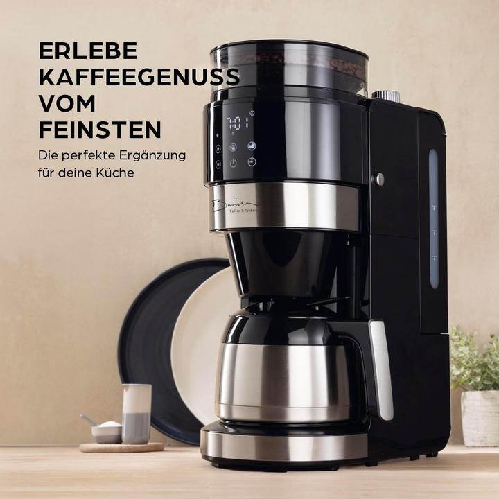 Produktbild Barista Kaffee & Technik Kaffeevollautomat mit integrierter Mühle, Timerfunktion und Touchdisplay
