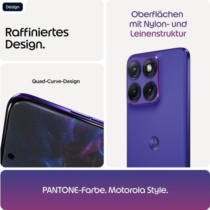 Produktbild Motorola Edge 70 Fusion (256 GB, Orient blue, 6.78", Dual SIM, 5G)