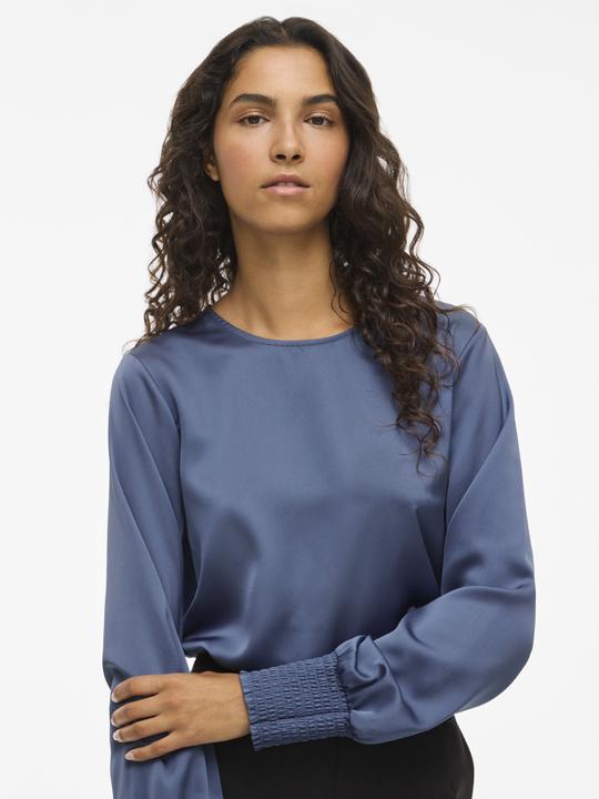 Actual product image Vila VIELLETTE Rundhals Oberteil mit langen Ärmeln (40)