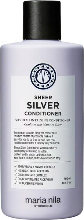 Image du produit Maria Nila Care & Style - Après-shampooing Sheer Silver (300 ml)