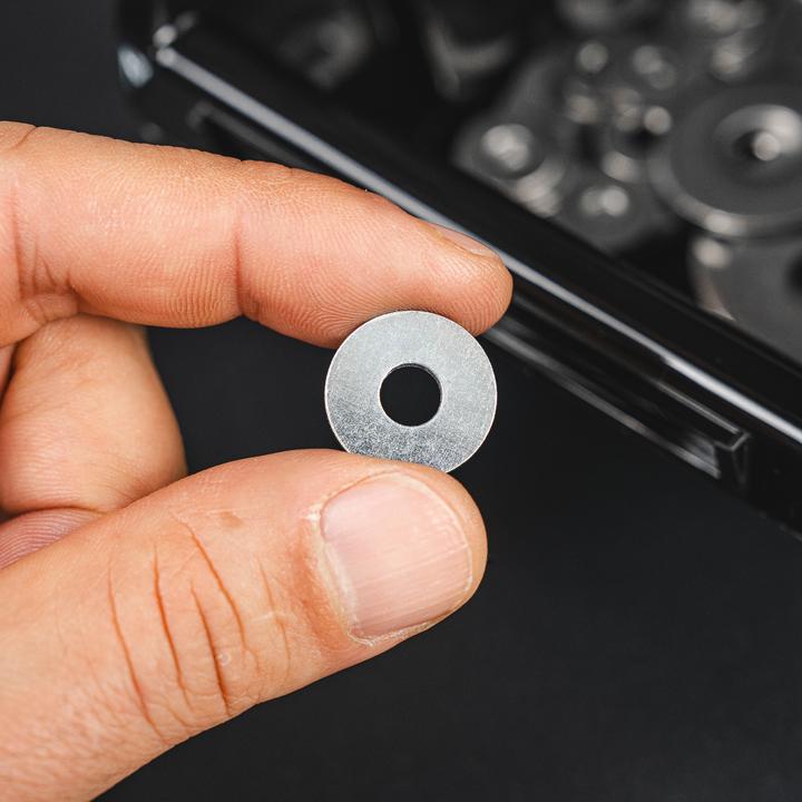 Immagine prodotto Helpmate Karosseriescheibe, 6,4 × 18 × 1,60 mm, Edelstahl A2, DIN 9021 (M6)