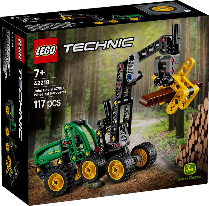 Image du produit LEGO John Deere 1470H Rad-Harvester (42218, LEGO Technic)