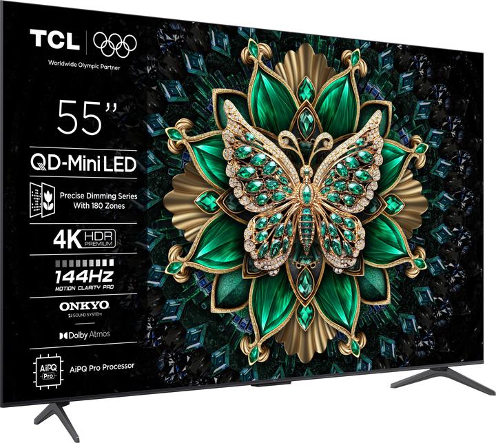 Immagine prodotto TCL 55C6K (55", Mini-LED, 4K, 2025, EU)