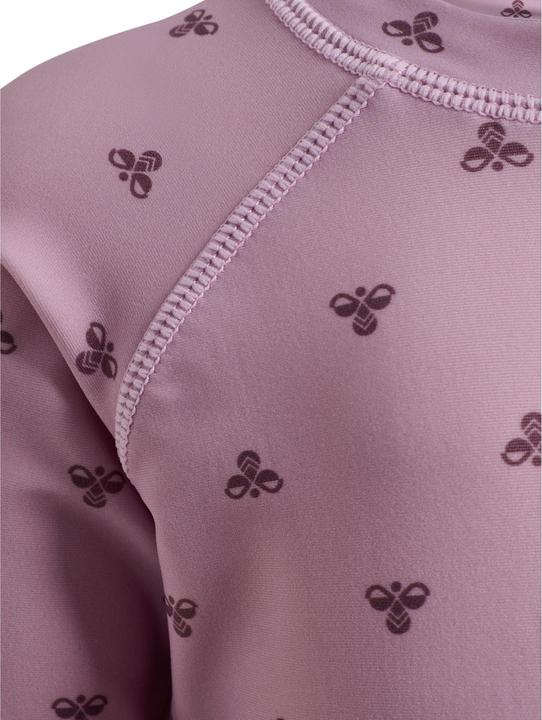 Produktbild hummel hmlMINI BEE AOP SWIM T-SHIRT L/S (104)