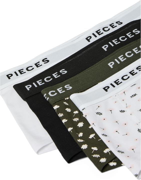 Actual product image Pieces Pclogo Lady 4 Pack Aop/Solid Noos Bc (S, pack of 4)