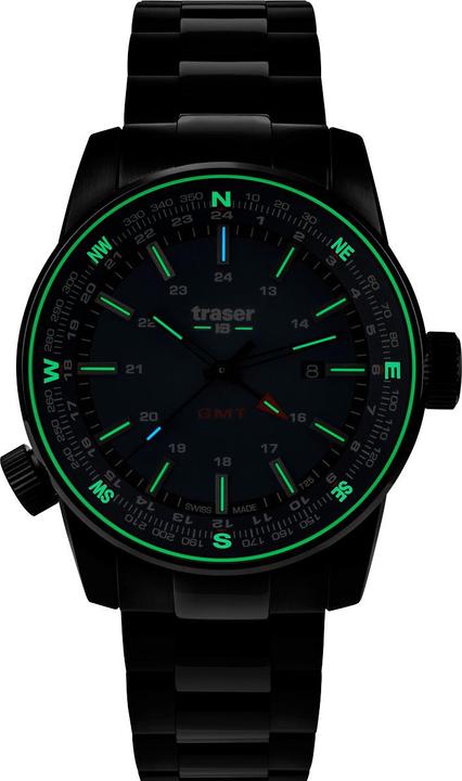 Produktbild Traser P68 Pathfinder GMT (Uhr mit Schmuckstein, 46 mm)