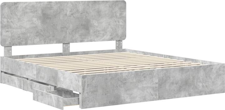 Actual product image vidaXL Moderner Bettrahmen (200 x 200 cm)
