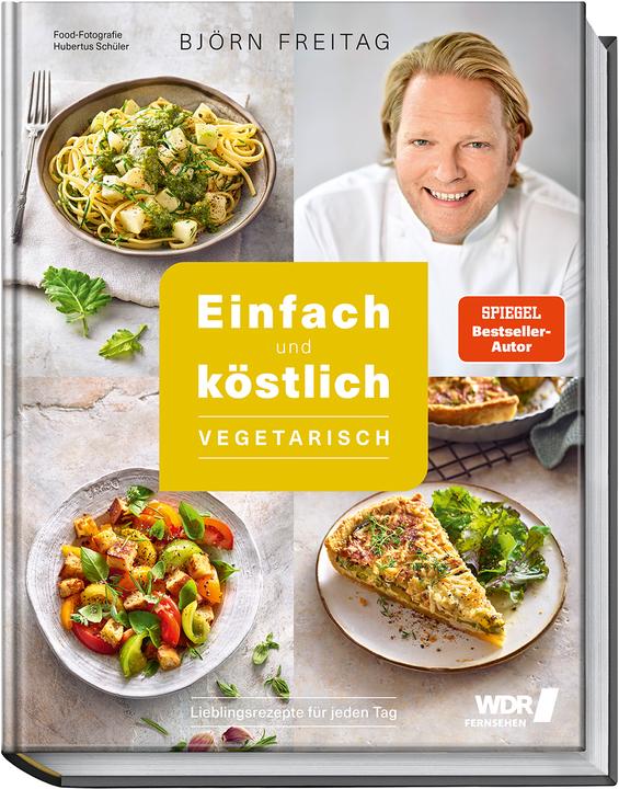 Actual product image Einfach und köstlich – vegetarisch (German, Björn Friday, Hubertus's pupil, Thomas Mudersbach, 2022)