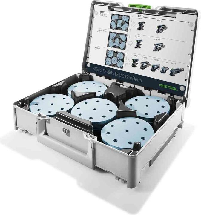 Produktbild Festool Systainer SYS-STF-80x133/D125/Delta