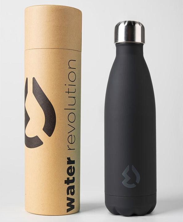 Actual product image Water Revolution Botella Stainless Steel Flask Premium 500ml Black/White (0.50 l)