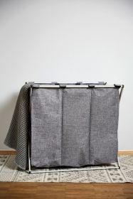 Image du produit Wenko Trio Gris (130 l)