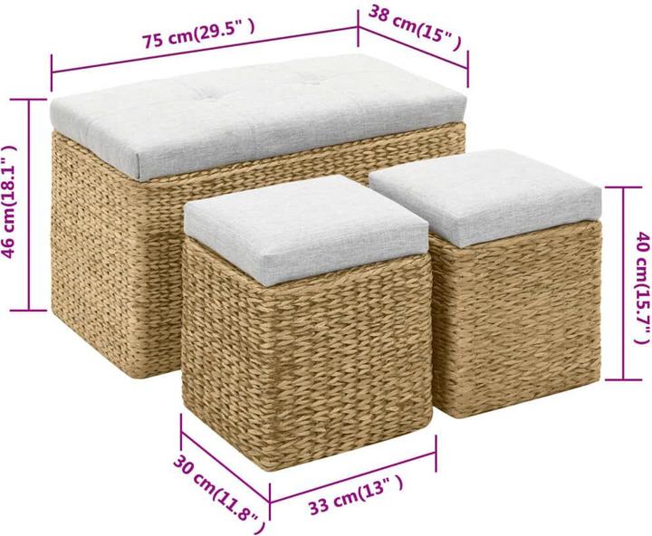 Image du produit vidaXL Bank (38 cm)