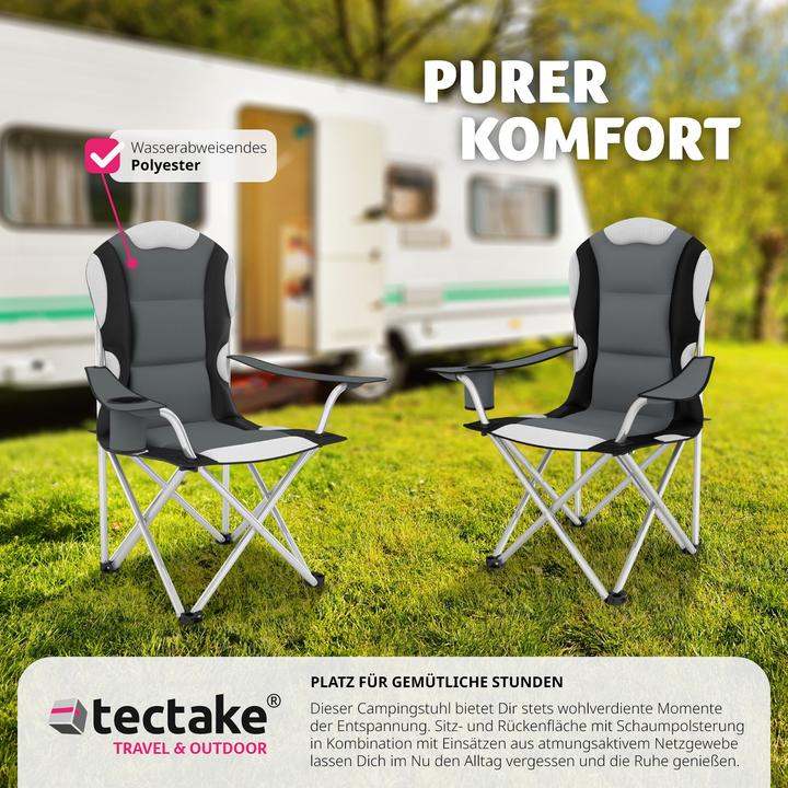 Image du produit tectake Chaises de Camping