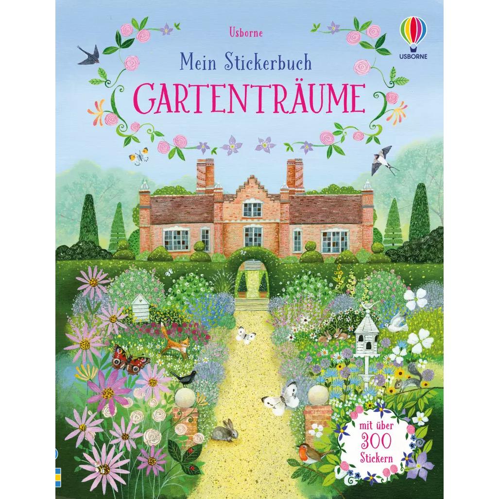 Thumbnail - Usborne Publishing, Sticker, Mein Stickerbuch: Gartenträume