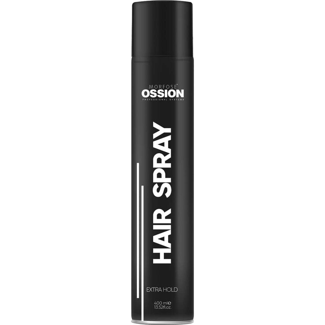 Morfose , Haarspray, Ossion Hairspray Extra Strong Very Strong Fixing Hairspray 400Ml (400 Ml)
