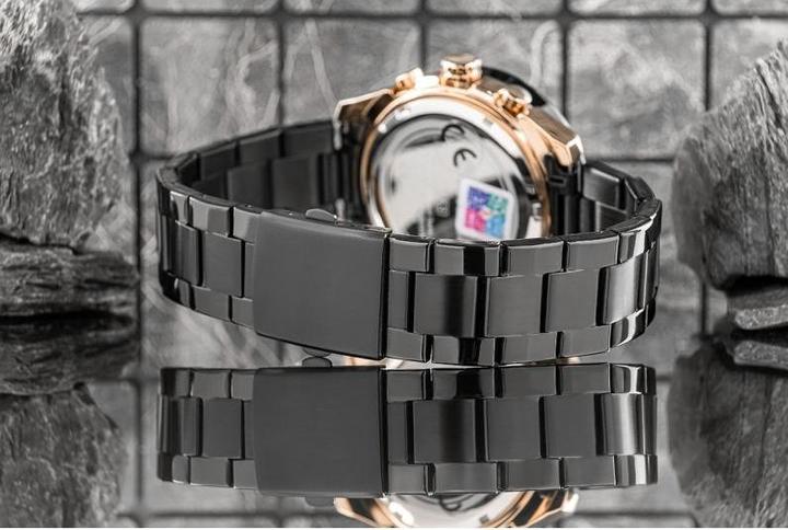 Immagine prodotto Skmei 9253RGBK Herrenuhr + BOX (Cronografo, Orologio da polso analogico, 45 mm)