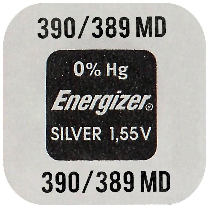 Actual product image Energizer Silver oxides 390/389 (1 pcs., SR54, 90 mAh)