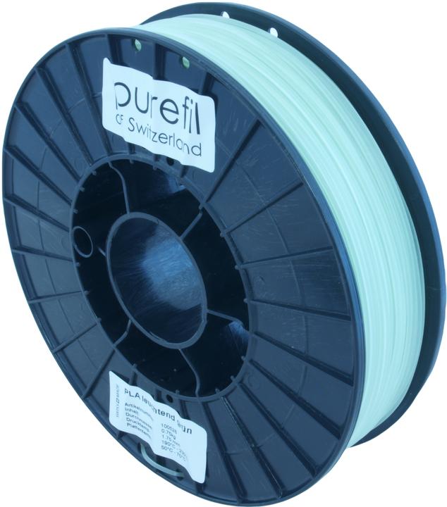 Actual product image Purefil Filament (PLA, 1.75 mm, 750 g, Green)