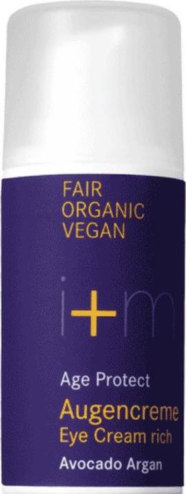 i+m Naturkosmetik Age Protect Eye Cream Rich (Eye Care Cream, 15 ml)
