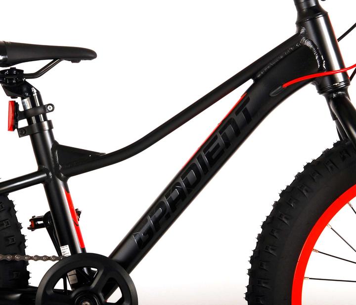 Image du produit Volare Gradient Kinderfiets Jongens 20 inch Zwart Oranje Rood 6 speed Prime Collection (20")