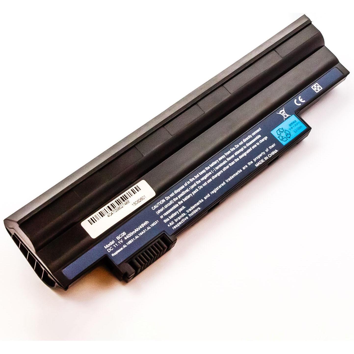 AGI 79243 - Batterie/Akku (4400 mAh), Notebook Akku, Schwarz