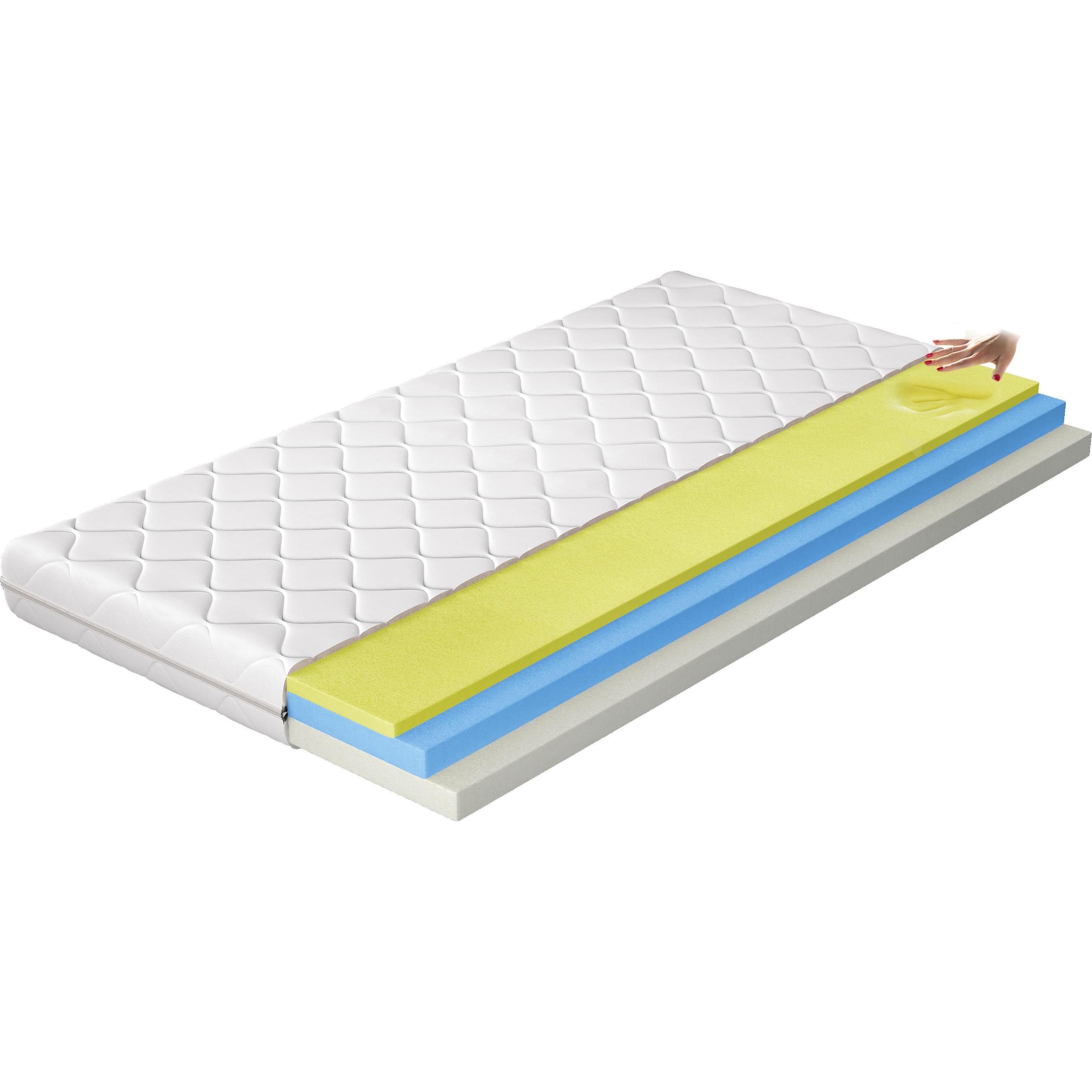 ELTAP, Matratze, Simona Microfibre (200 x 200 cm, Federkern, Schaumstoffkern)