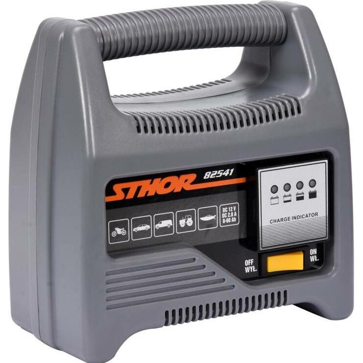 Toya, Caricabatterie per auto, STHOR PROSTOWNIK 12V 2.8A 60Ah LED (12V)