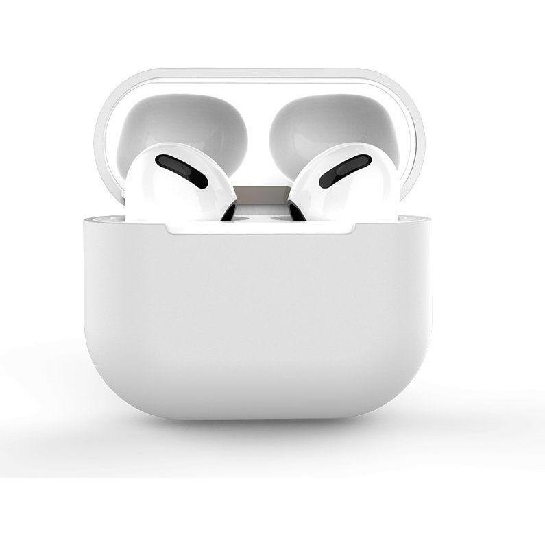 Thumbnail - Hurtel Hülle für AirPods 2 / AirPods 1 Silikon Softcover für Kopfhörer weiss (Hülle C) (Kopfhörer Tasche), Kopfhörertasc...