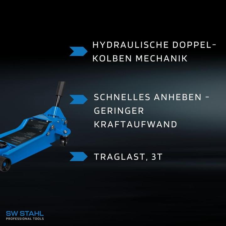 Produktbild SW-Stahl Wagenheber 3 to. 10-54 cm